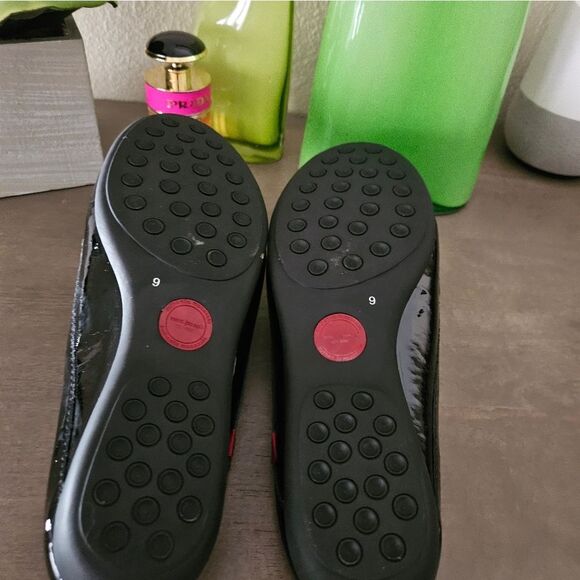 Black Designer Flat Loafers. - Picture 7 of 8